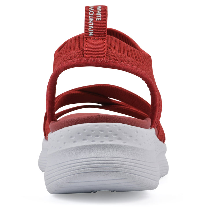 Charry Recovery Sandal - Cruella Red Fabric