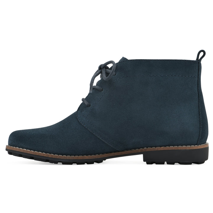 Auburn Bootie - Navy Suede