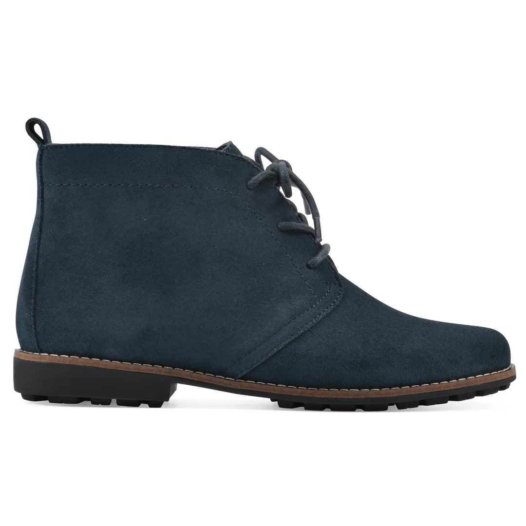 Auburn Bootie - Navy Suede