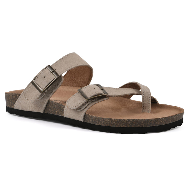 Gracie Footbeds Sandal - Sandal Wood Suede