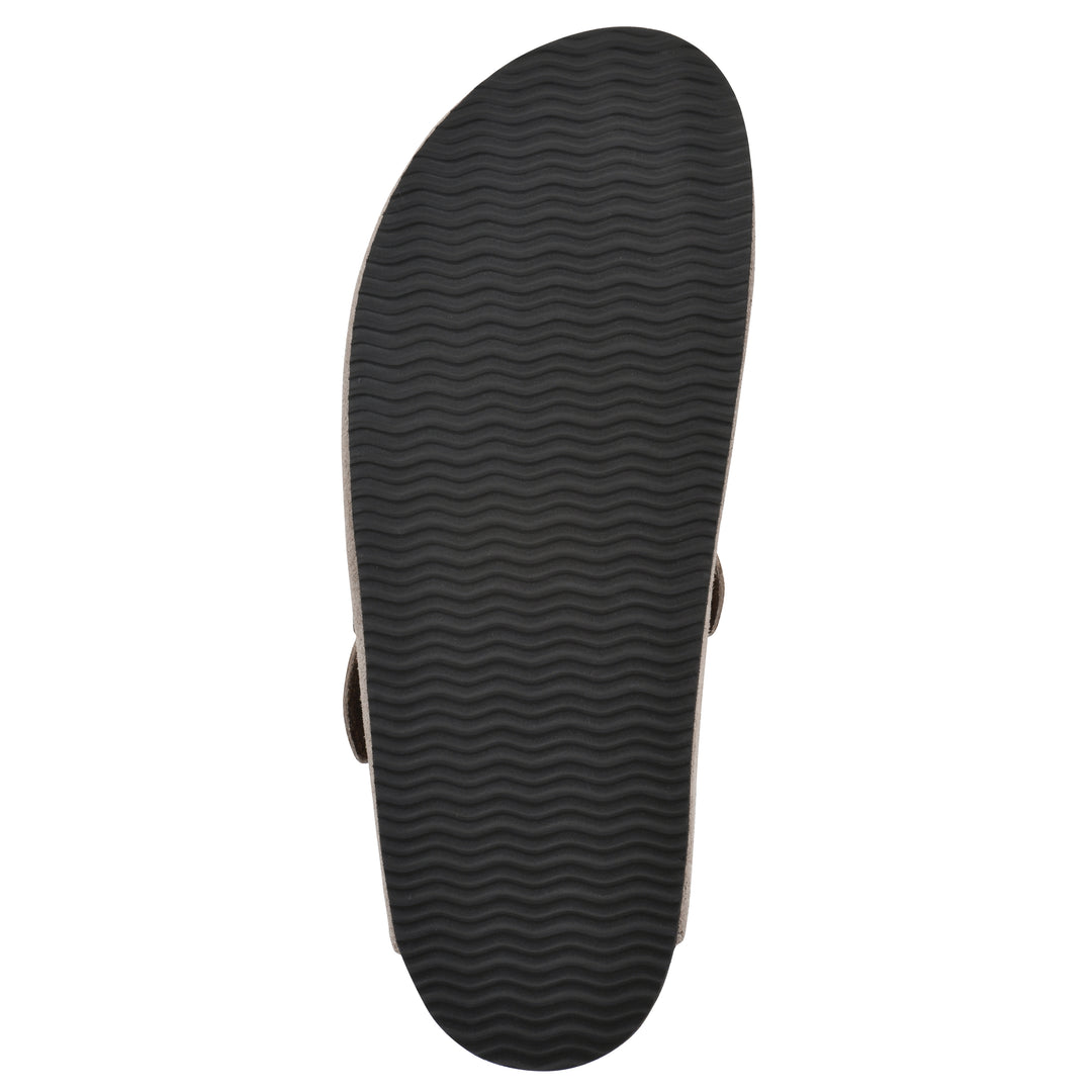 Bari Footbeds Clog - Taupe Suede