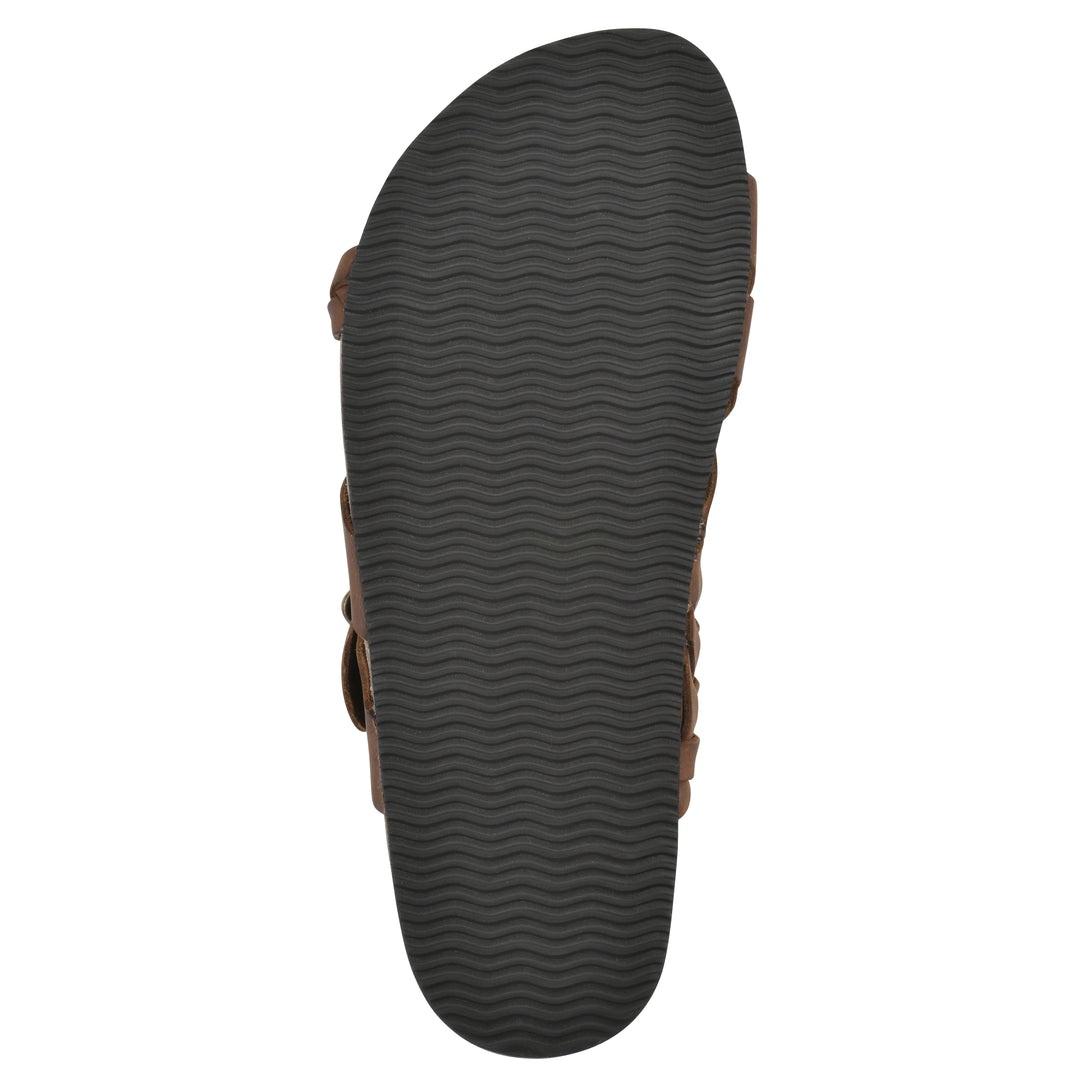 Harrington Footbeds Sandal - Brown Leather