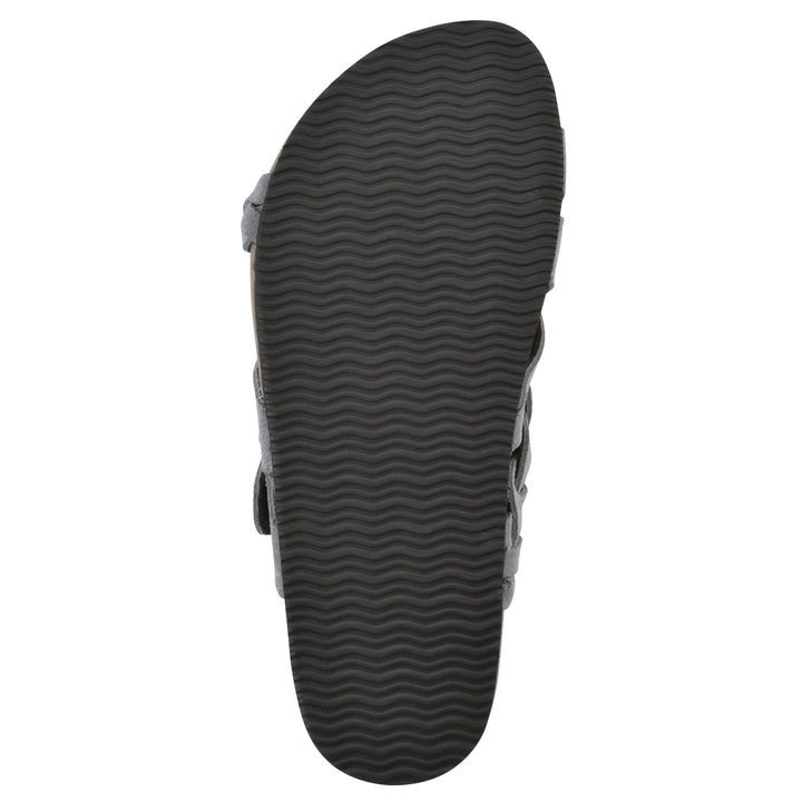 Harrington Footbeds Sandal - Blue Raspberry Suede