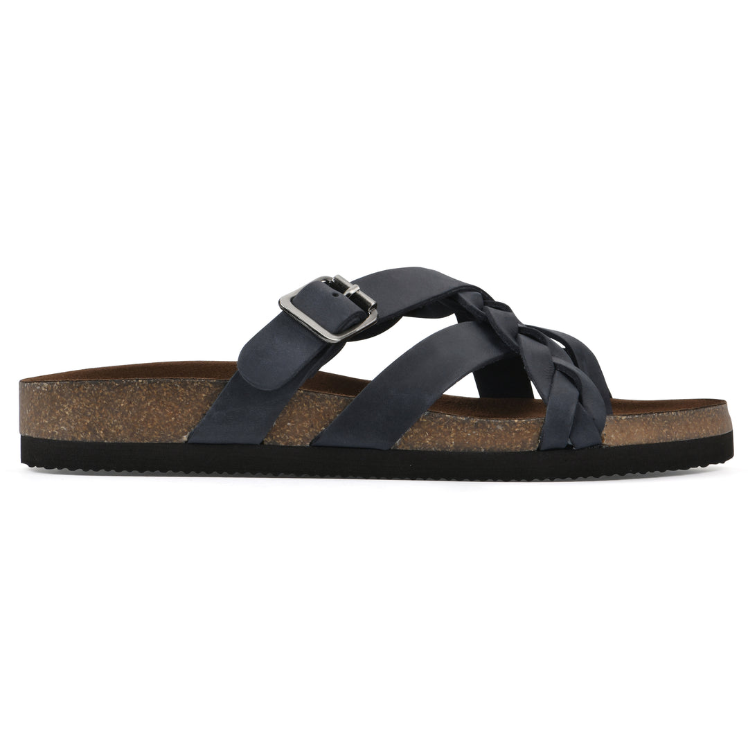 Harrington Footbeds Sandal - Navy Leather