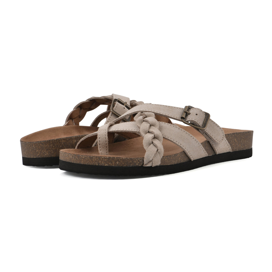 Harrington Footbeds Sandal - Sandal Wood Suede