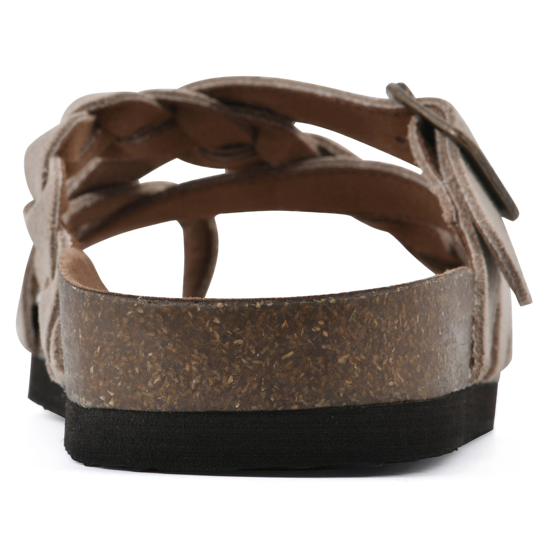 Harrington Footbeds Sandal - Sandal Wood Suede