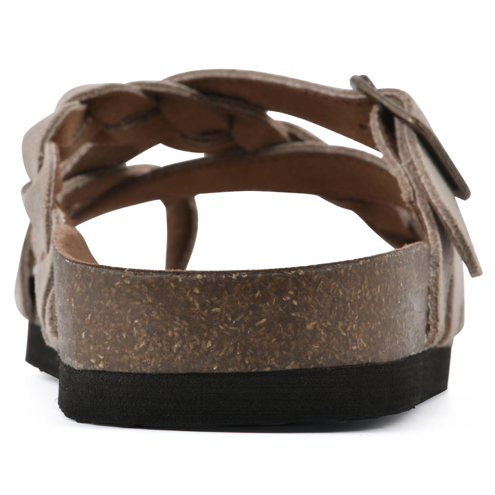 Harrington Footbeds Sandal - Sandal Wood Suede