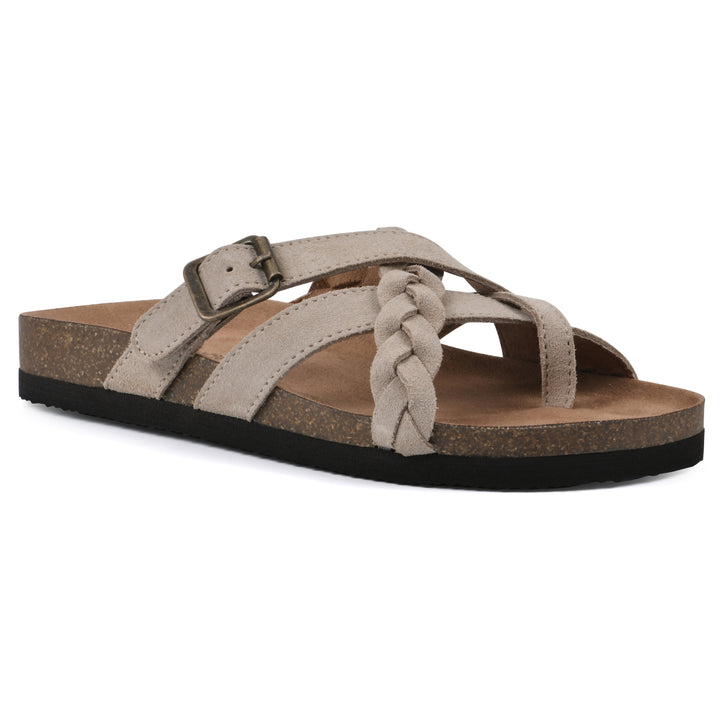 Harrington Footbeds Sandal - Sandal Wood Suede