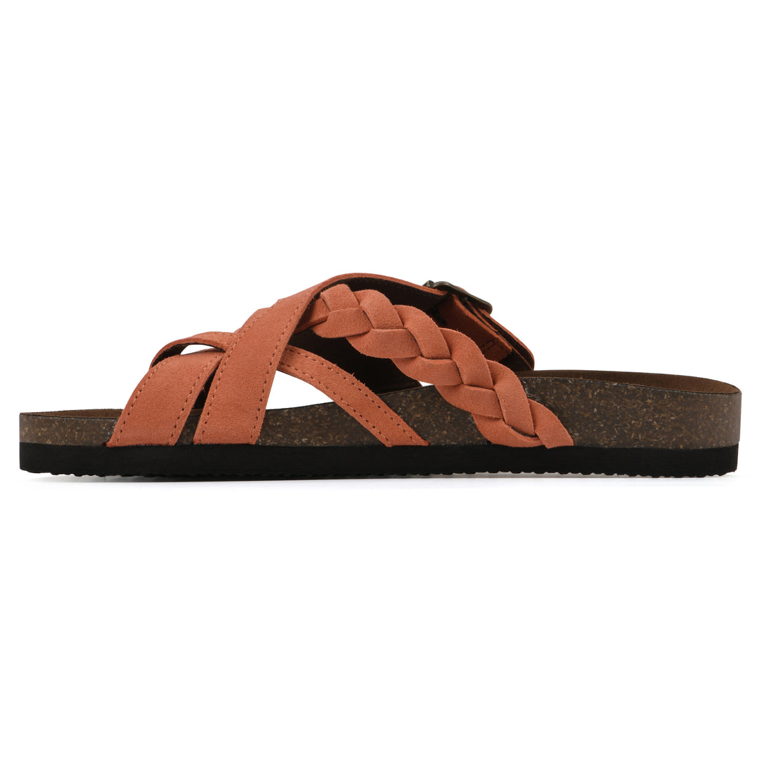 Harrington Footbeds Sandal - Aperol Spritz Suede