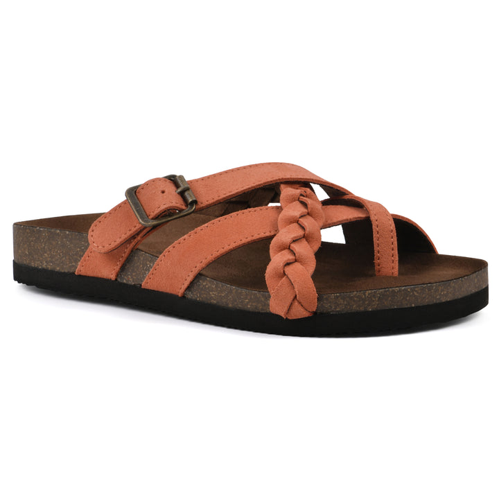 Harrington Footbeds Sandal - Aperol Spritz Suede