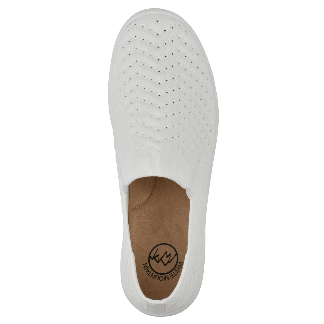 Courage Sneaker - White Fabric