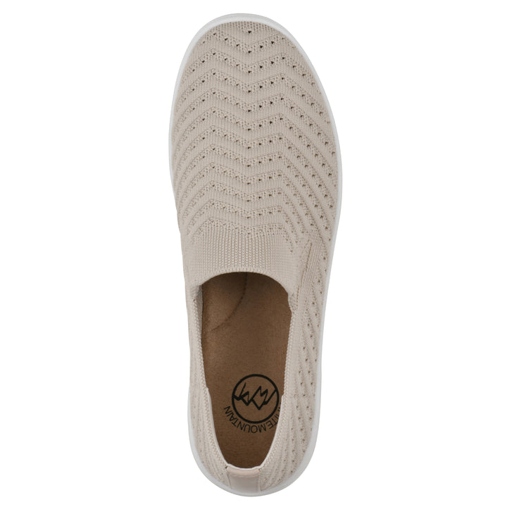 Courage Sneaker - Taupe Fabric