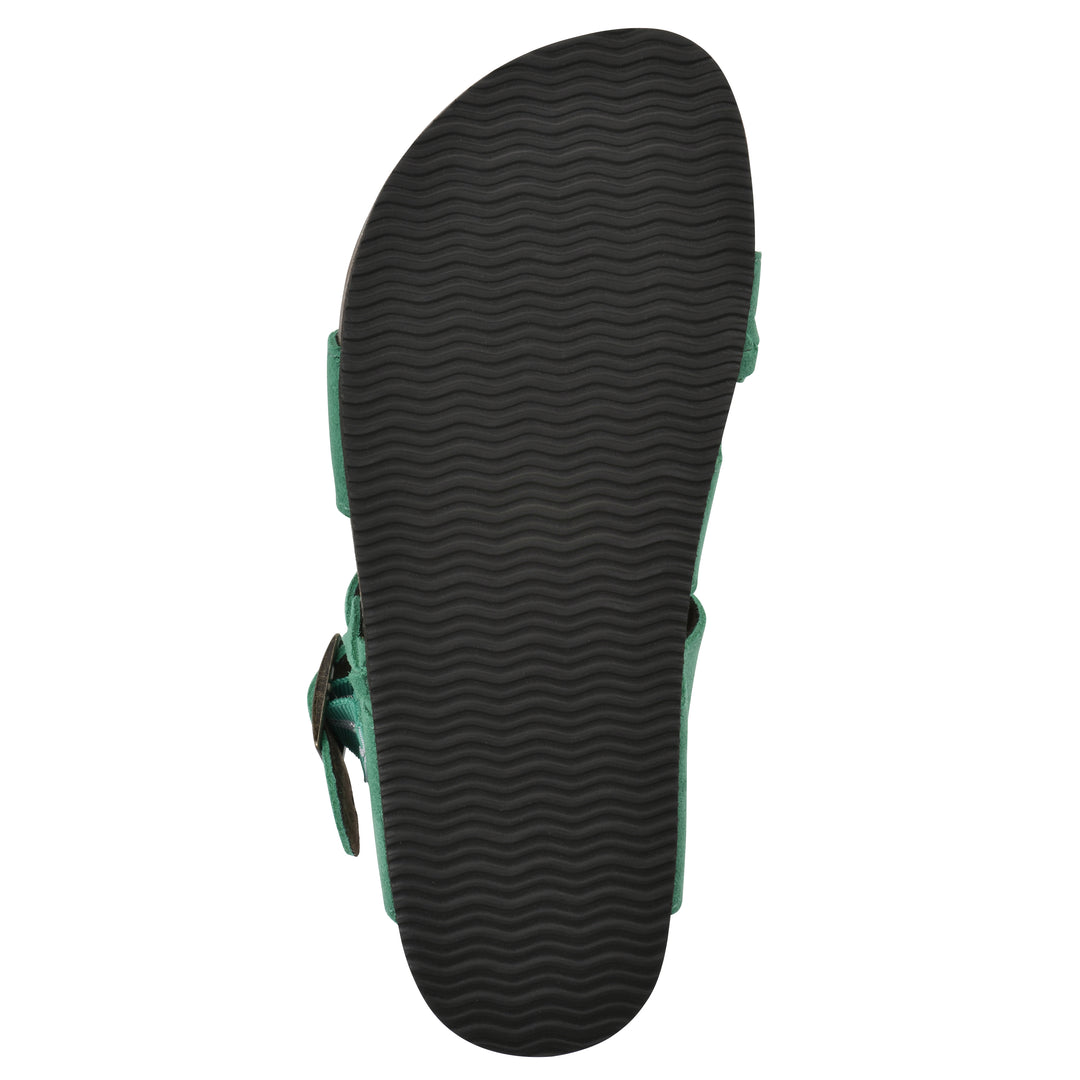 Hazy Footbeds Sandal - Classic Green Suede