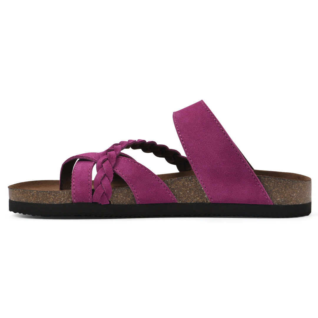 Hazy Footbeds Sandal - Purple Rain Suede