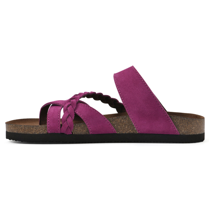 Hazy Footbeds Sandal - Purple Rain Suede