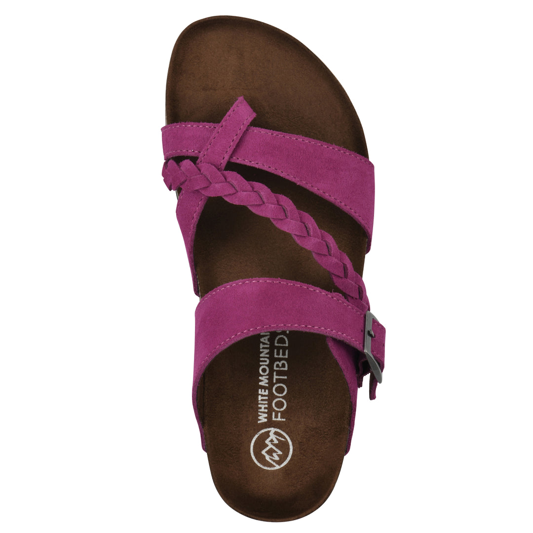 Hazy Footbeds Sandal - Purple Rain Suede