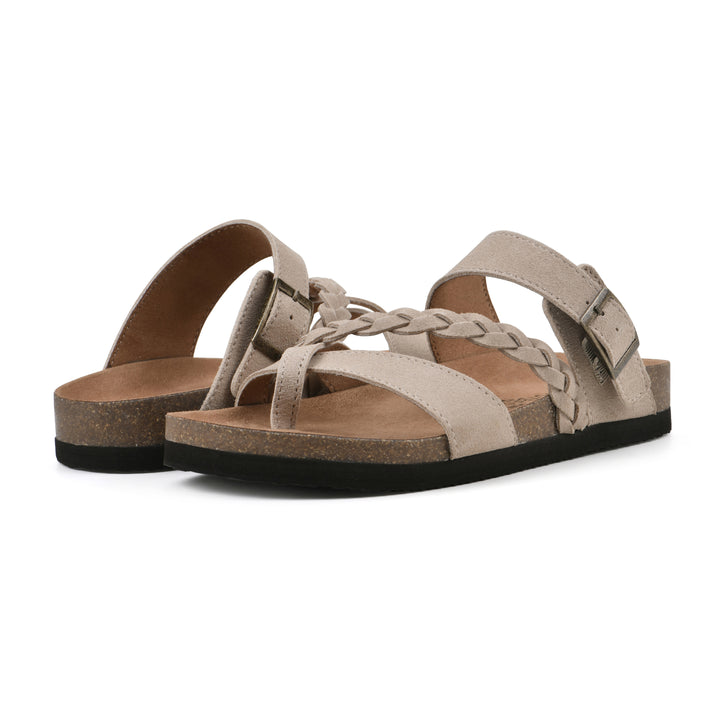 Hazy Footbeds Sandal - Sandal Wood Suede