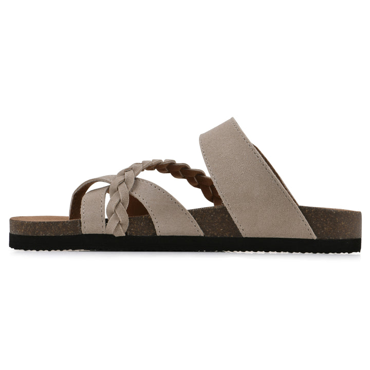 Hazy Footbeds Sandal - Sandal Wood Suede