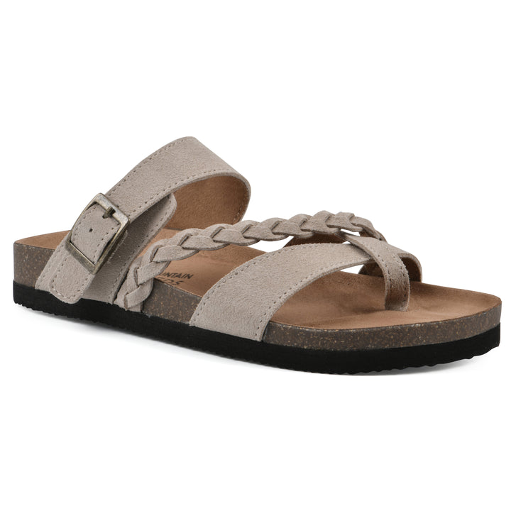 Hazy Footbeds Sandal - Sandal Wood Suede