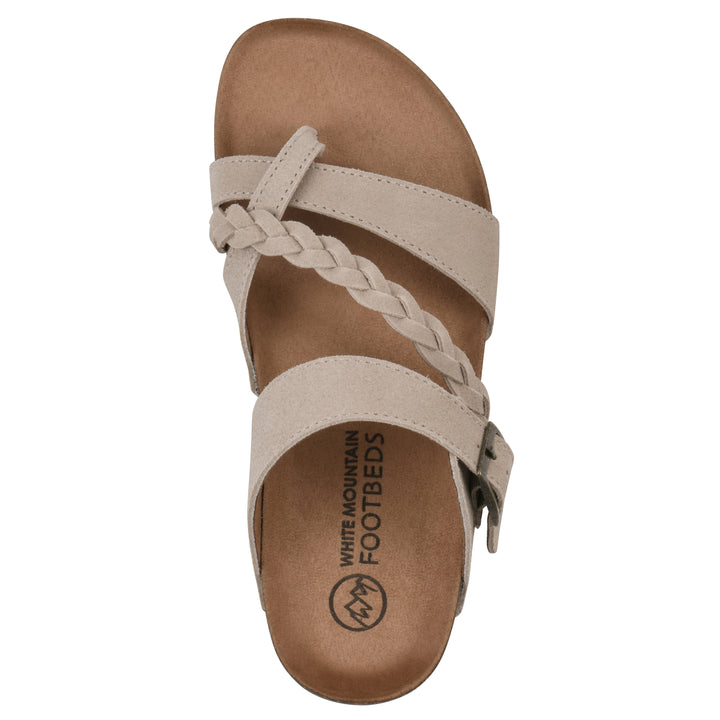 Hazy Footbeds Sandal - Sandal Wood Suede