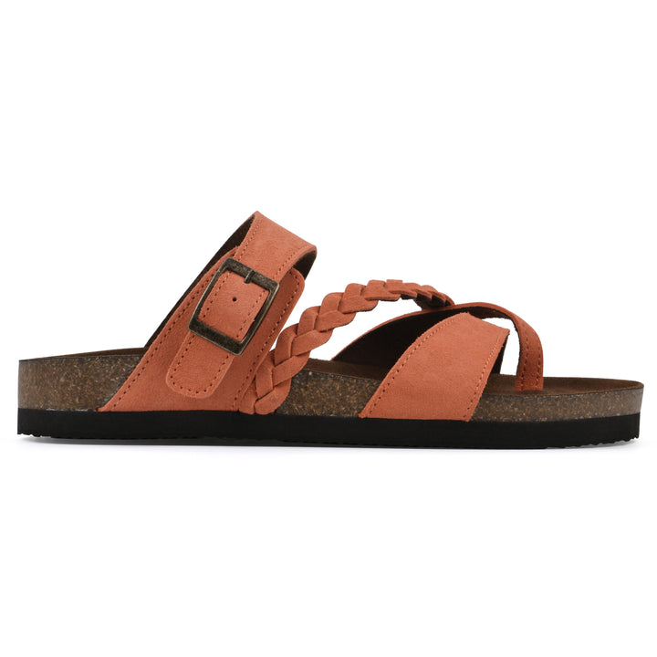 Hazy Footbeds Sandal - Aperol Spritz Suede