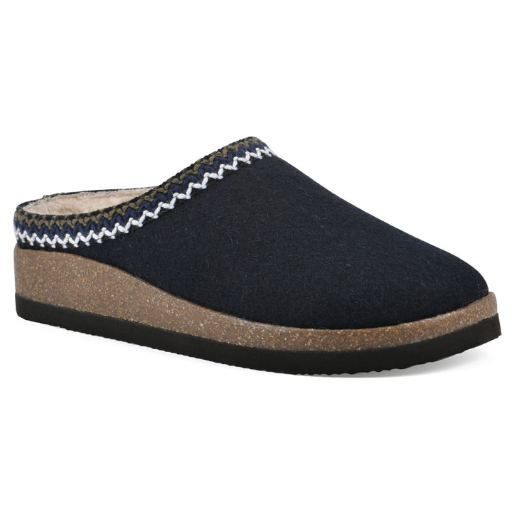 Bundle Up Clog - Navy Fabric