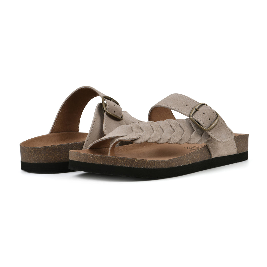 Happier Footbeds Sandal - Sandal Wood Suede