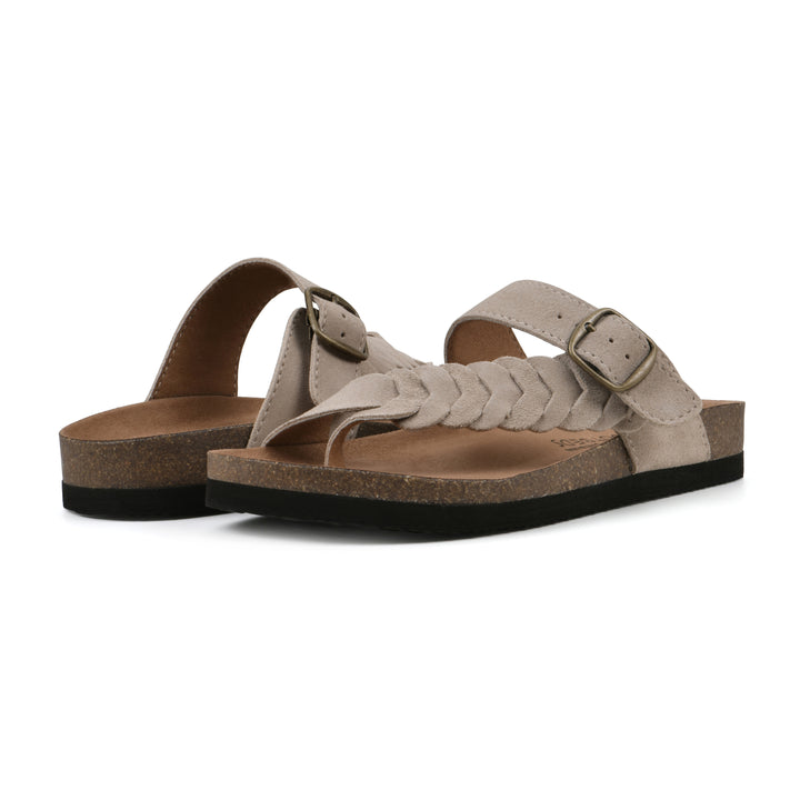 Happier Footbeds Sandal - Sandal Wood Suede