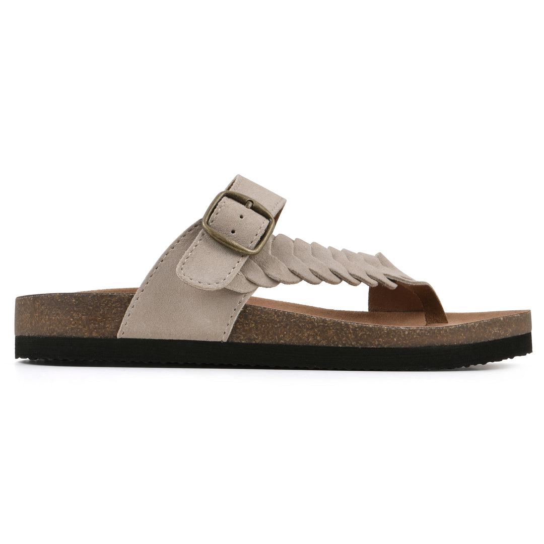 Happier Footbeds Sandal - Sandal Wood Suede
