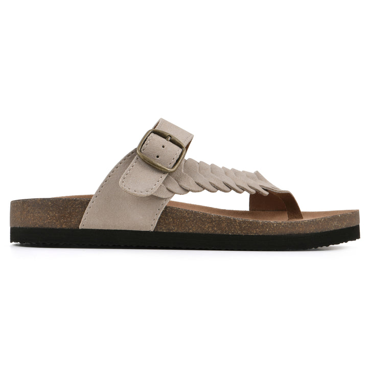 Happier Footbeds Sandal - Sandal Wood Suede