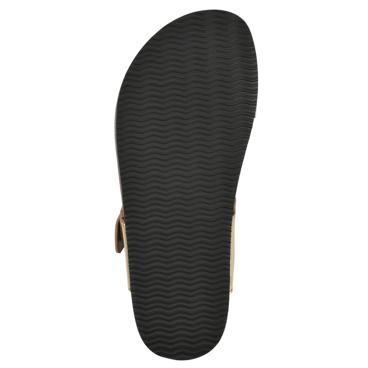 Happier Footbeds Sandal - Antique Gold Leather