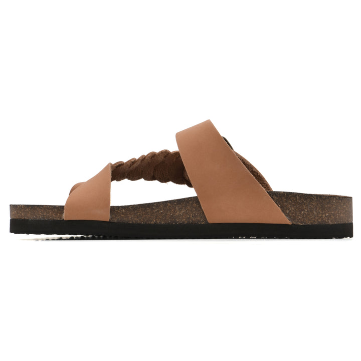 Happier Footbeds Sandal - Peach Cobbler Leather