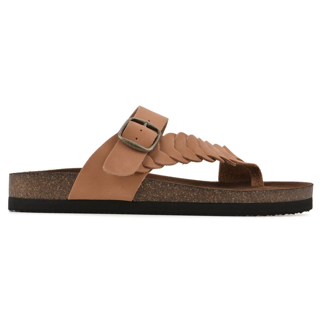 Happier Footbeds Sandal - Peach Cobbler Leather