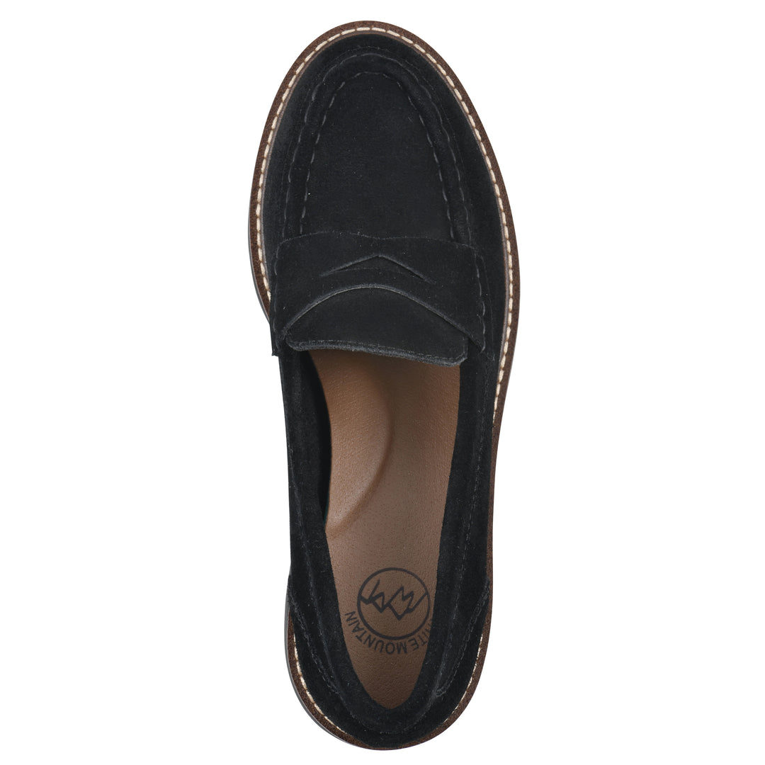 Gunner Loafer - Black Suede