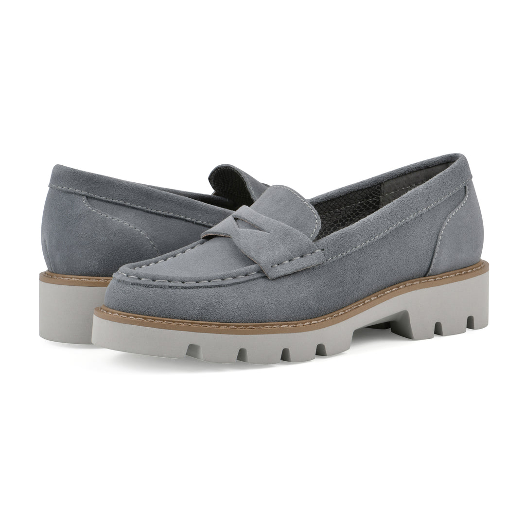 Gunner Loafer - Blue Raspberry Suede