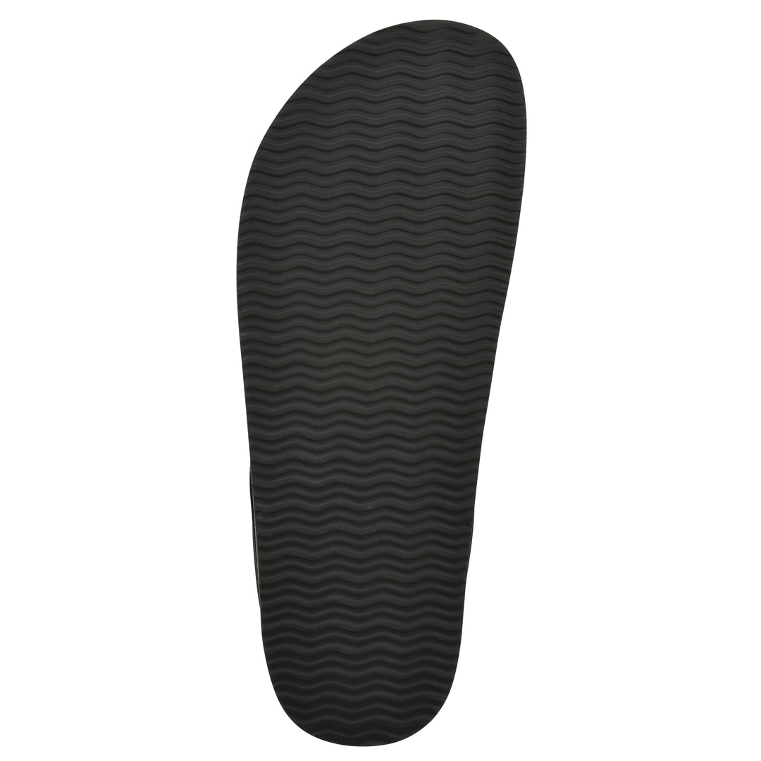 Brinlee Footbeds Clog - Black Leather