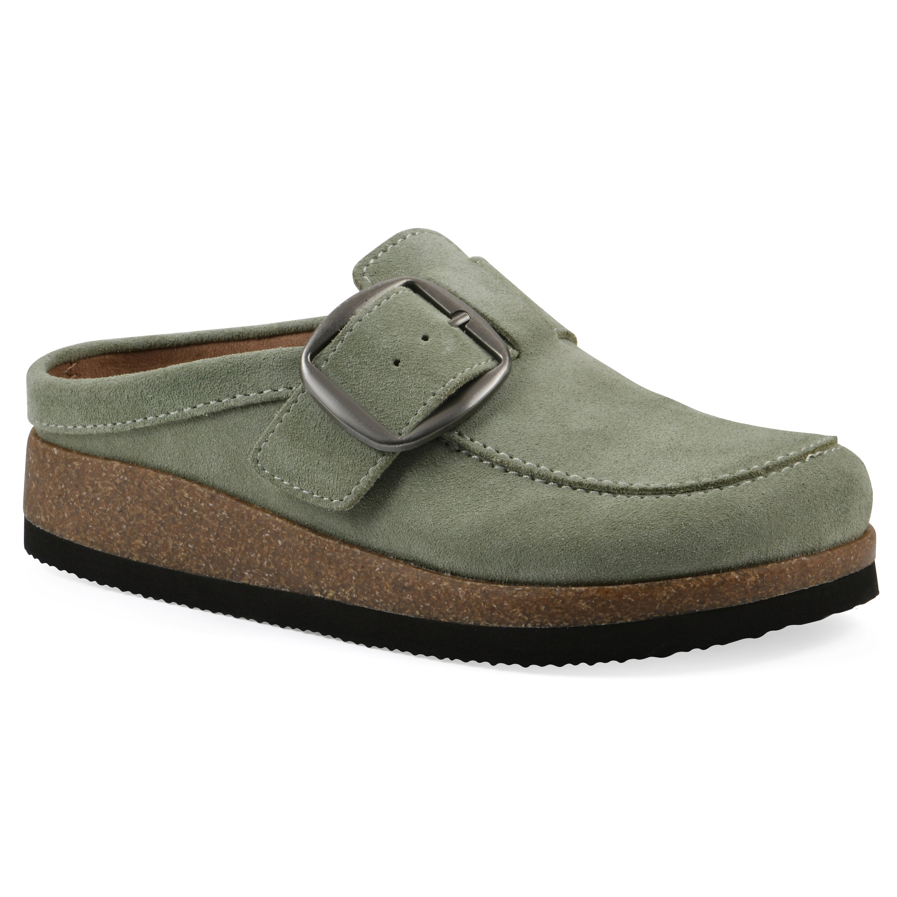 靴 EU43 Off-White L LOGO SUEDE CLOGS Bueno Footbeds Clog – White Mountain Shoes