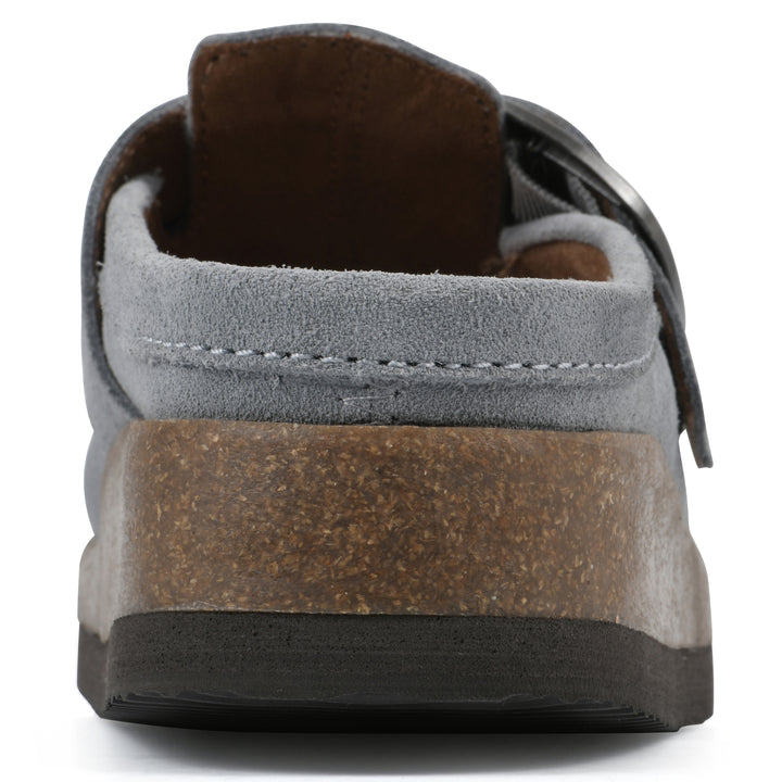 Bueno Footbeds Clog - Blue Raspberry Suede