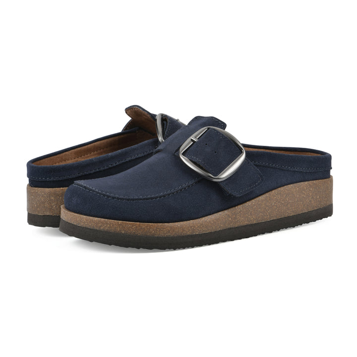Bueno Footbeds Clog - Navy Suede