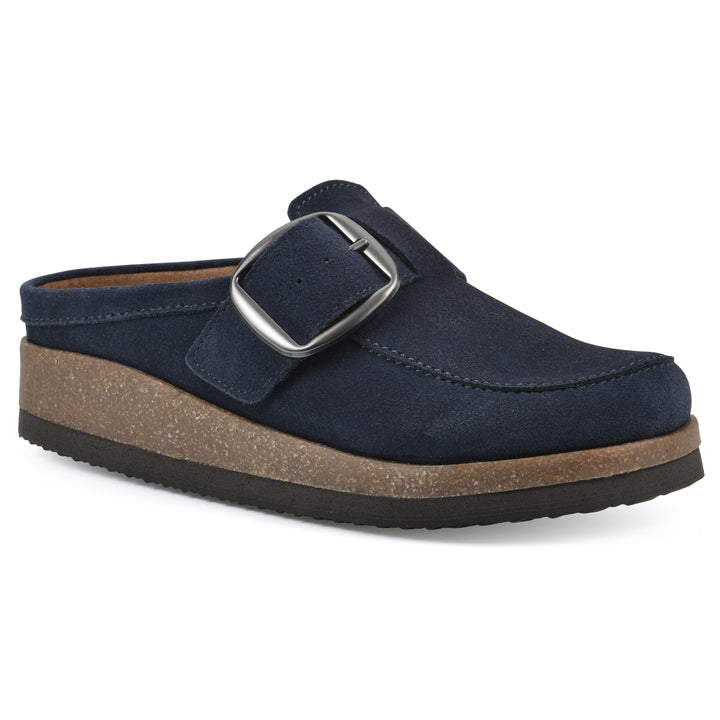 Bueno Footbeds Clog - Navy Suede