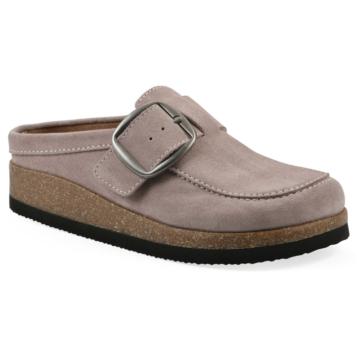 Bueno Footbeds Clog - Light Lavender Suede