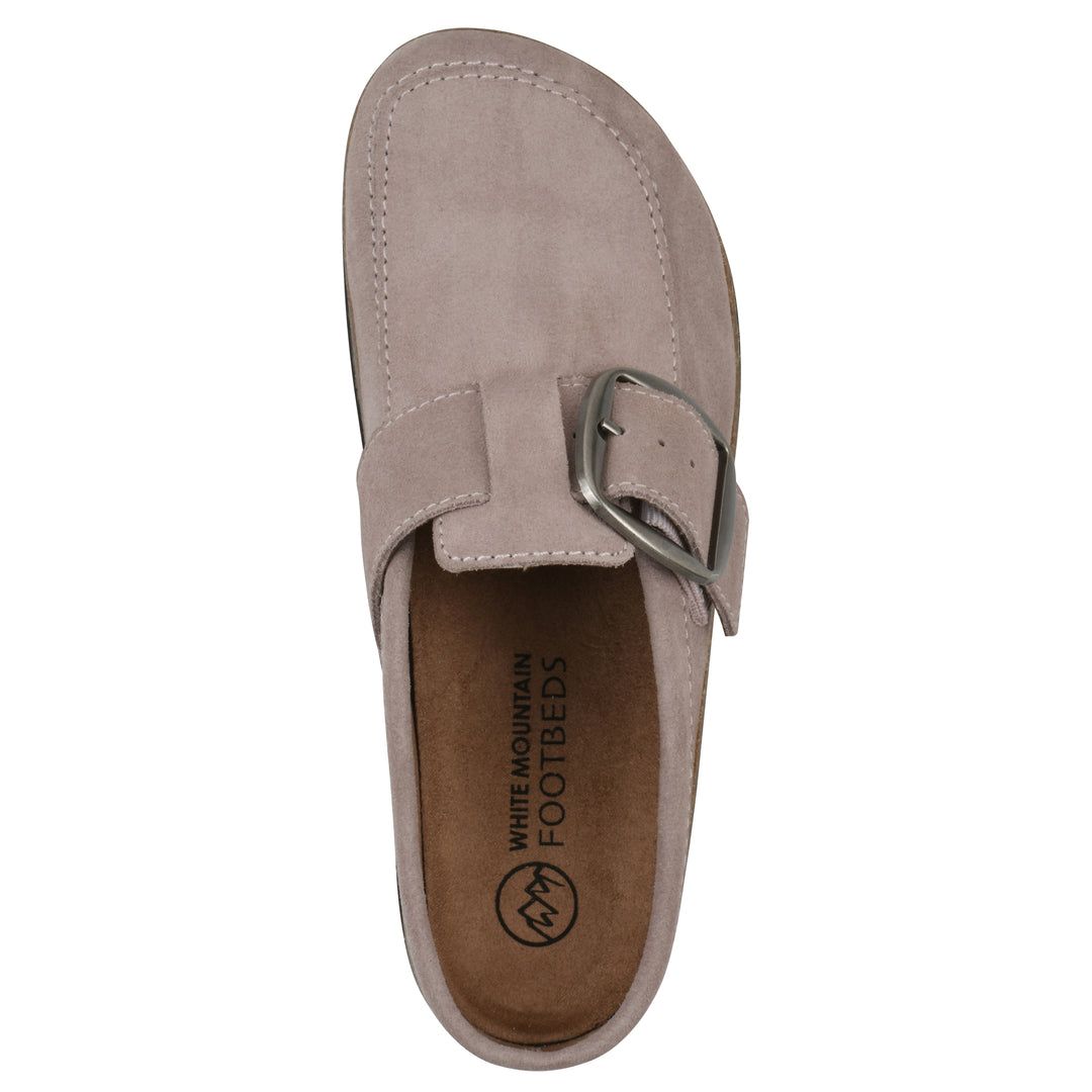 Bueno Footbeds Clog - Light Lavender Suede