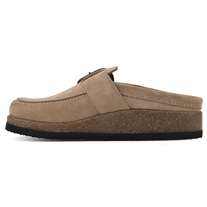 Bueno Footbeds Clog - Beach Wood Suede
