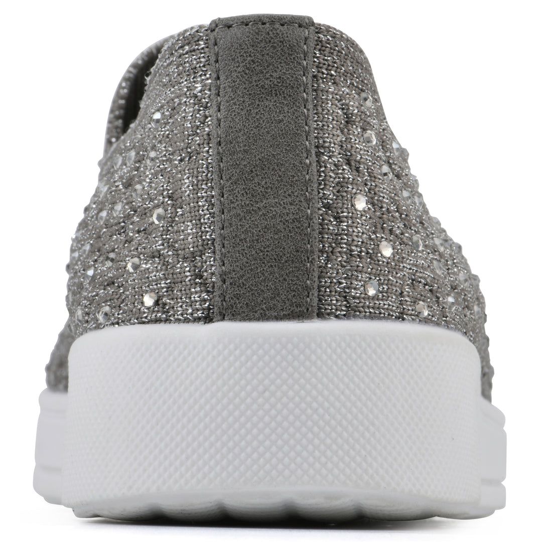 Unit Sneaker - Silver Fabric