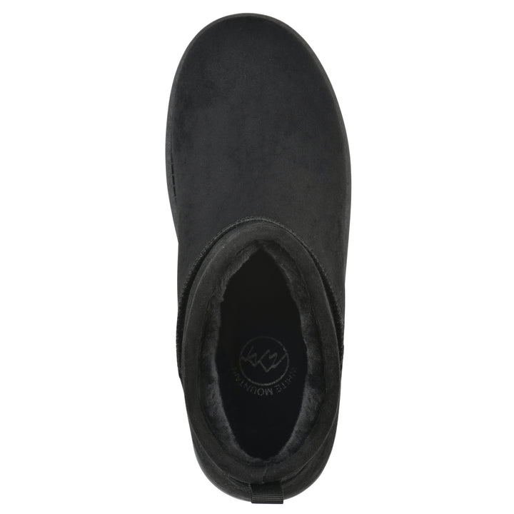 Inspa Bootie - Black Faux Suede