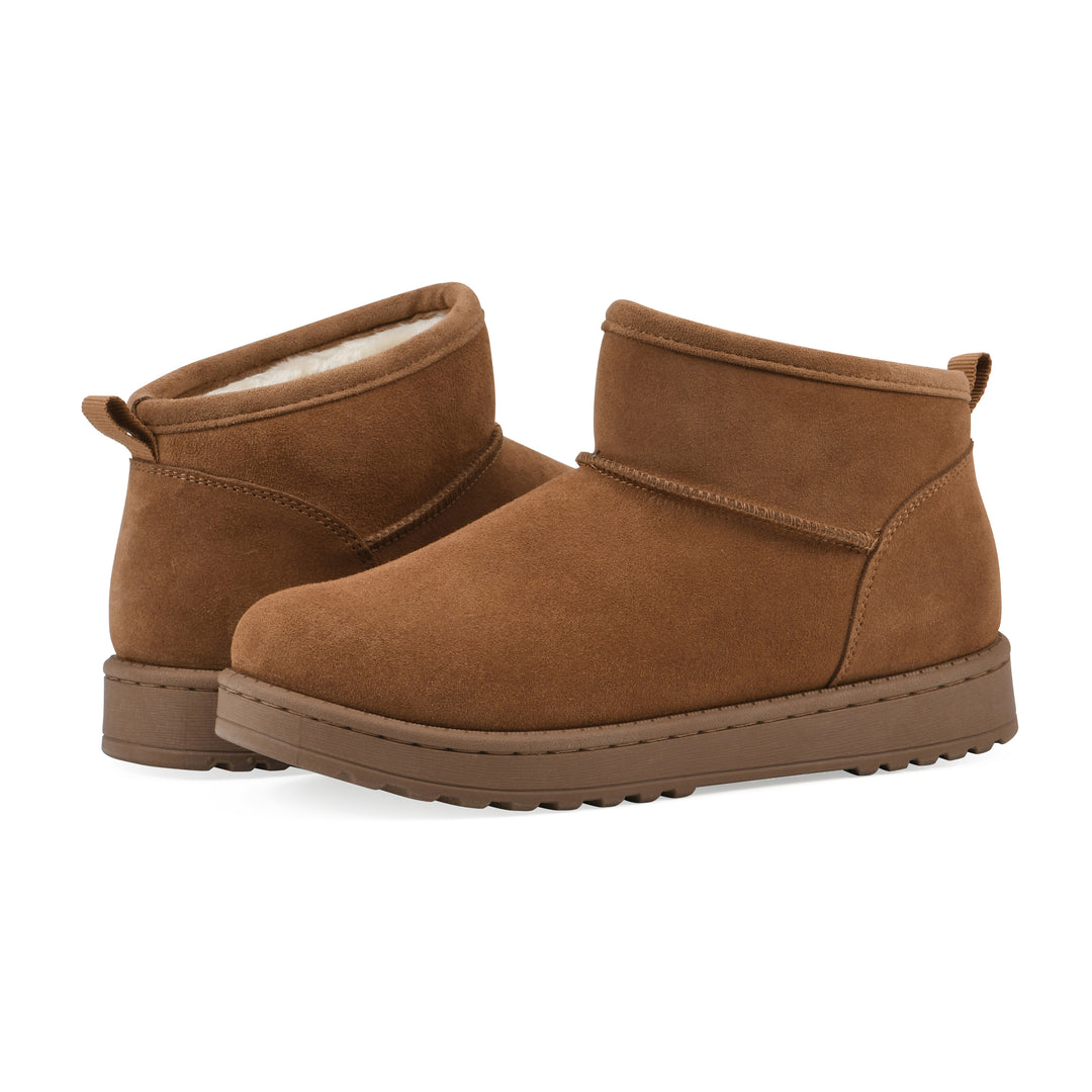 Inspo Bootie - Whiskey Suede