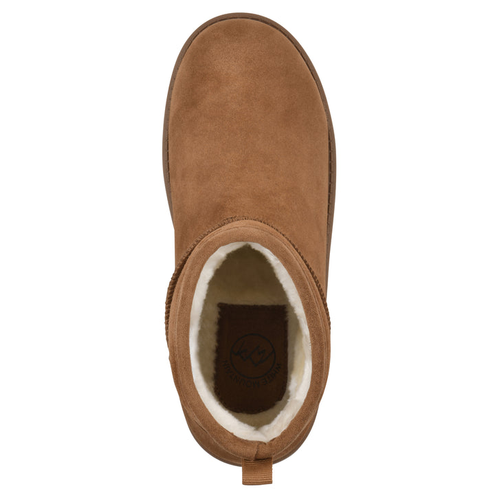 Inspo Bootie - Whiskey Suede