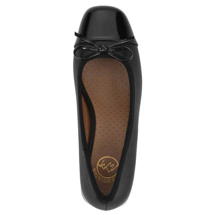 Lately Heel - Black Faux Leather