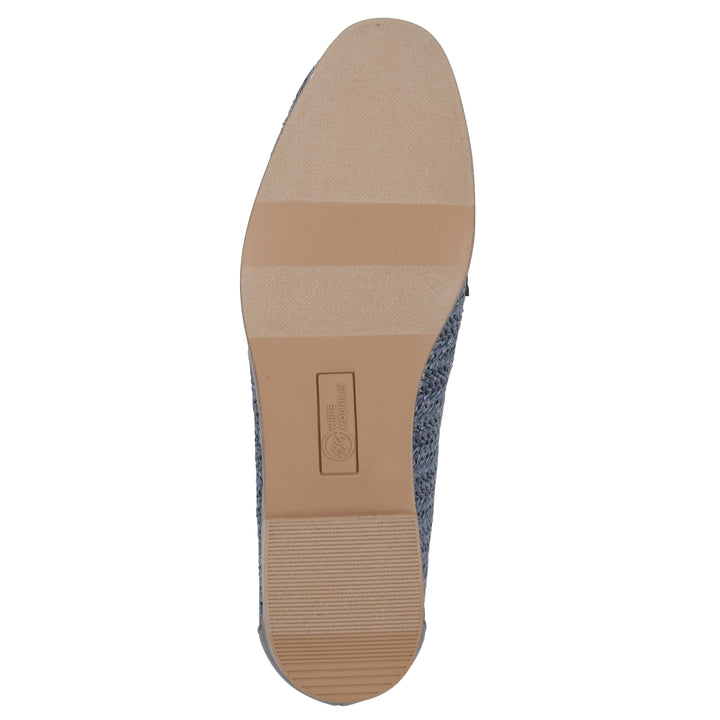 North Loafer - Blue Raffia