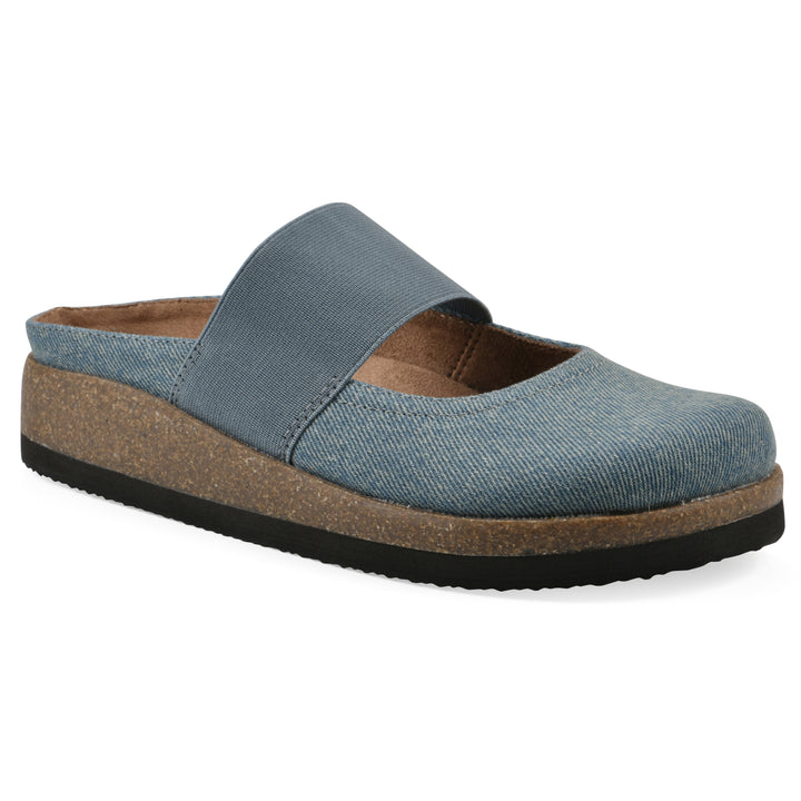 Bassi Clog - Vintage Blue Denim